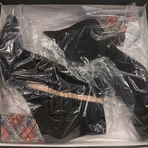 Hersey Johnson Black Suede Kassie boots